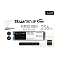 TeamGroup  MP33 256GB 3D NAND TLC NVMe 1.3 PCIe Gen3x4 M.2 2280 Read/Write up to 1,600/1,000 MB/s TM8FP6256G0C101